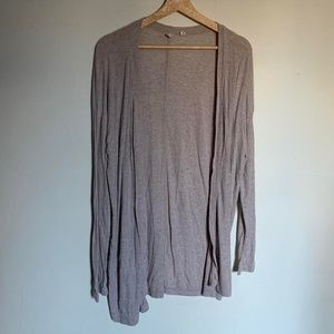 Gap women's beige ribbed long soft cardigan, size small, great condition